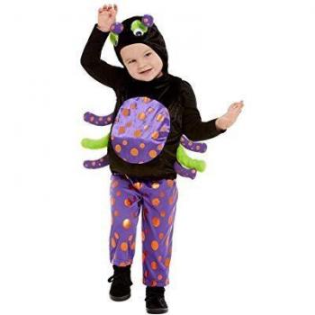 Smiffys 61130T1 - Disfraz de araña para niños