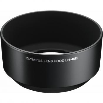Olympus LH-40B - Parasol para Objetivos M.Zuiko Digital 45 mm 1:1.8, Negro