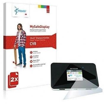 2x Vikuiti MySafeDisplay protector de pantalla CV8 de 3M para Netgear AirCard 785S