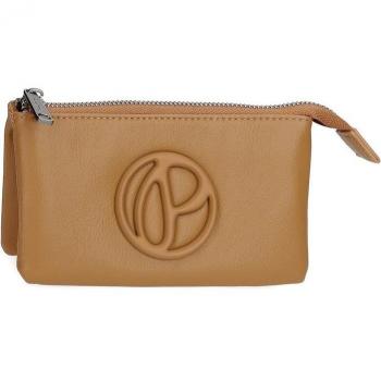 Neceser tres compartimentos Pepe Jeans Mara Mostaza