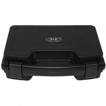 MFH SMALL PISTOL CASE HANGUN CARRY CASE HARD PLASTIC BLACK