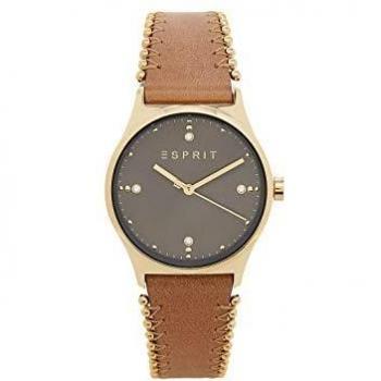 Esprit Reloj Analógico para Mujer de Cuarzo con Correa en Cuero ES1L032L0035