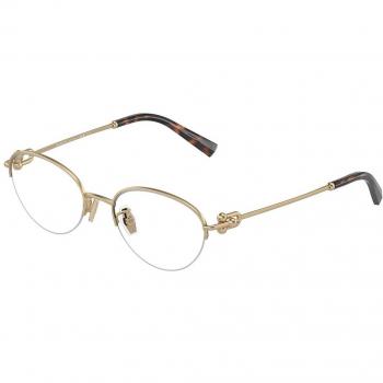 Tiffany & Co. TF1158TD Asian Fit 6021 Women's Eyeglasses Gold Size 50 (Frame Only) - Blue Light Block Available
