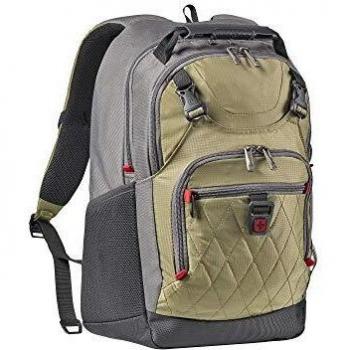 Wenger Priam - Mochila para portátil 15.6 con Bolsillo para Tableta, Verde