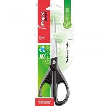 TIJERAS ESSENTIALS GREEN 17CM SYM BLISTER - 468010