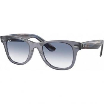 Ray-Ban RJ9066S Junior Wayfarer Sunglasses Col. 712819, Trendy Blue, Size: 47 MM