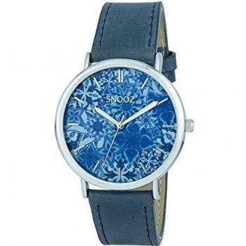 Reloj Analógico Snooz SAA1041-72 con Correa de Cuero para Hombre y Mujer
