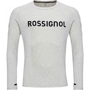 Rossignol Lifetech LS Camiseta, Hombre, Heathergrey, XL