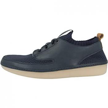 Zapatos Clarks Nature IV para Hombre, Combinación de Color Marino, Talla 41