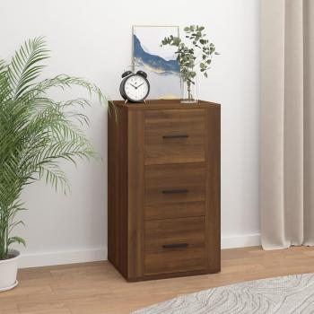 Estante Aparador de Madera Multicapa Marrón Roble 40x33x70 cm