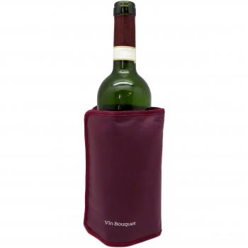 Vin Bouquet Fie 368 Funda, Cubierta enfriadora Vino, la Original, Gel, Burdeos