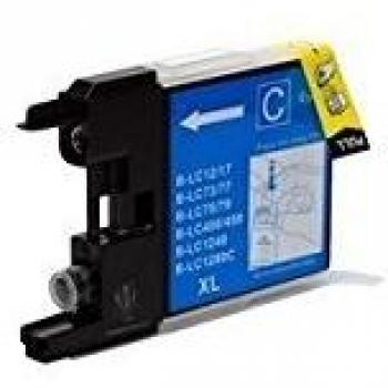 Cartucho LC 1240 Cian Compatible con Brother J525W J925DW J430W J6510DW J6910DW LC1240, Capacidad: 10 ml