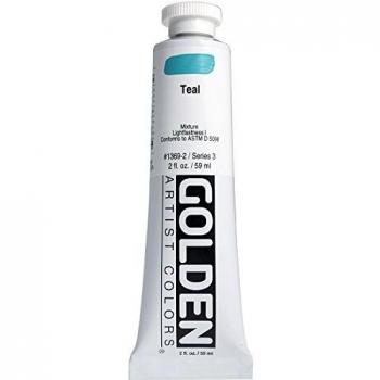 Pro-Art Golden Heavy Body Acrylic Paint 2 oz-Teal