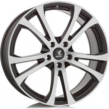 Llanta de aleación ITWHEELS Michelle 20 pulgadas 5x114,3 8,5J ET40 Farbe Matt Schwarz pulido