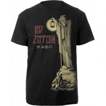 Camiseta Unisex Adulto Led Zeppelin Ermitaño XXL Negra