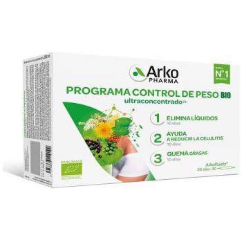 Arkofluido Programa Control de Peso Bio Ultraconcentrado 30 Días - 30 Ampollas