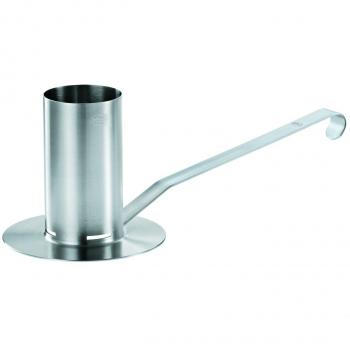 RÖSLE Stainless Steel Vertical Chicken Roaster with Marinade Container for Grill and Oven