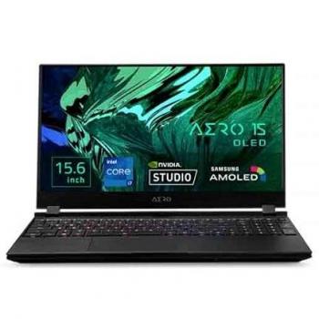 GIGABYTE PORTATIL Aero 15 OLED KD-72ES624SP,i7-11800H,16GB,SSD 1TB,15.6 Samsung UHD OLED,RTX 3060P/6GB,NO ODD,Win 10 Pro