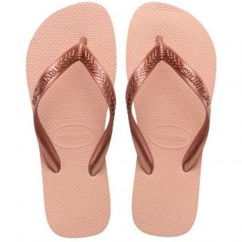 Havaianas Top Tiras Chanclas de Dedo Unisex, Diseño Clásico para Natación, Playa y Piscina, con Bandera de Brasil, Color Rosa, Modelo 4137428_0076