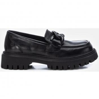 Mocasines de mujer Refresh 171064 Negro con cremallera