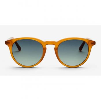 Messy Weekend DEPP Amber Green Men's Sunglasses Orange 49mm