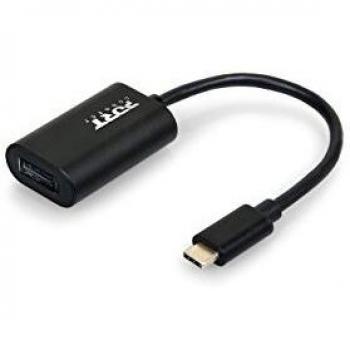 Adaptador de cable USB Type-C Display Port Negro