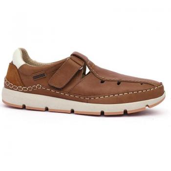 Sandalia Piel Hombre Baerchi 2703 - Sandalias de Hombre BAERCHI ZAPATO SEMIABIERTO VIRGO 2703 CUERO