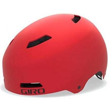 Giro Dime FS Casco de Ciclismo Youth, Rojo Brillante Mate, S | 51-55cm