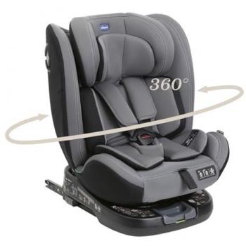 Silla de Auto Chicco Unico Evo I-Size (40-150 cm) Gris Negro