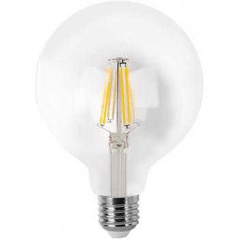 Bombilla LED Filamento Globo G95 Clara E27 4W Fría Matel