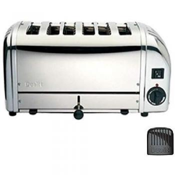 Dualit cd385 tostadora, 6 Bun, Negro