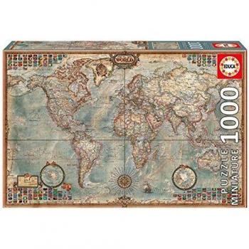Educa Political Map Of The World 1000 Pieces Puzzle