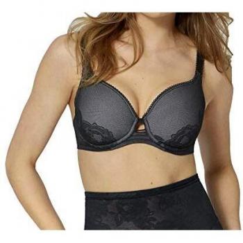 Triumph Women's Wild Rose Sensation Molded Bra - Black