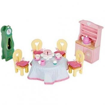 Le Toy Van - Wooden Daisylane Drawing Room Dolls House Accessories Play Set For Dolls Houses | Dolls House Furniture Sets - Suitable For Ages 3+