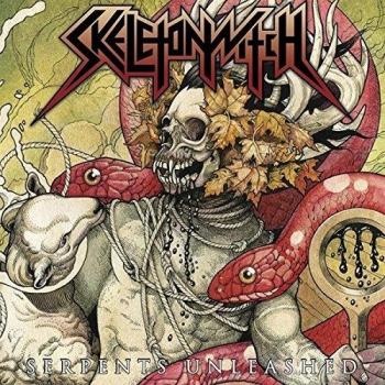 Skeletonwitch Serpents Unleashed Yellow Splatter Vinyl Sealed 2018 UK vinyl LP PROS103431