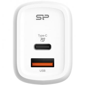 Silicon Power QM25 30W Dual Output USB & USB-C Wall Charger