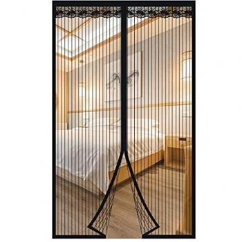 Cortina Magnetica Cortina Mosquitera para Puertas Cortina Antimosquitos Magnetica para puerta de balcón sala de estar puerta de patio