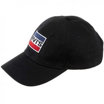 Levi's Sportswear Logo Hat Gorra de bisbol, Black Normal, Talla única para Hombre