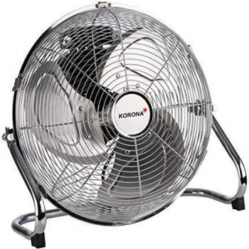Ventilador de suelo Korona 81003 | 70W | 35 cm diámetro | Cuerpo cromado