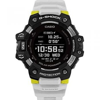 Casio G-Shock Heart Rate Monitor White Smartwatch GBD-H1000-1A7ER