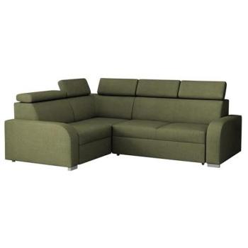 Sofá rinconero Losar 2rR1 80 con función de descanso, L-Form, cabezales ajustables, 250x200x85-100 cm