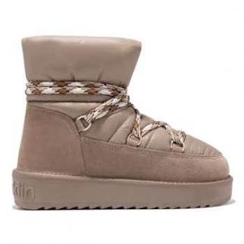 Botas Australianas D.Franklin Nordic Nova Low Bomb Acolchadas para Mujer Color Marrón