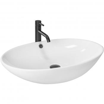 Lavabo de encimera Rea Olga - Blanco