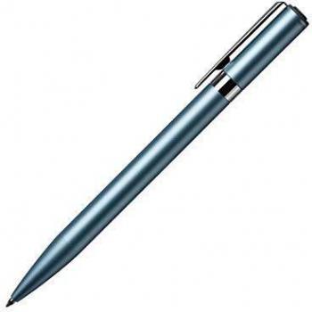 Tombow - Zoom L105 City | Bolígrafo Moderno con Tinta Negra y Cuerpo Plateado