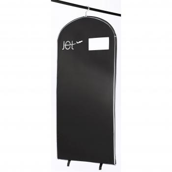 Compactor Funda larga para abrigos óptima viajes. Con ventana transparente y percha, Color negro, Tamaño 60 x 5 x 137 cm, RAN4592