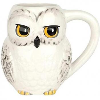Half Moon Bay Taza 3D Relieve Harry Potter Hedwig