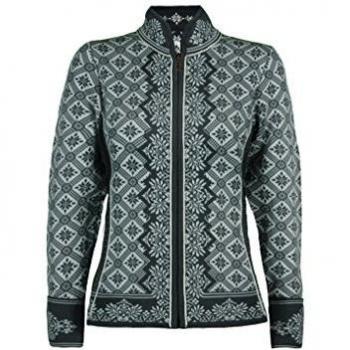 Dale of Norway Classic Warm Women's Merino Cardigan - Grey, Size S