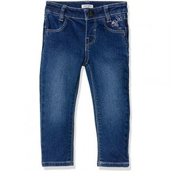 IKKS Junior Denim Bleu Broderies Jeans, Azul