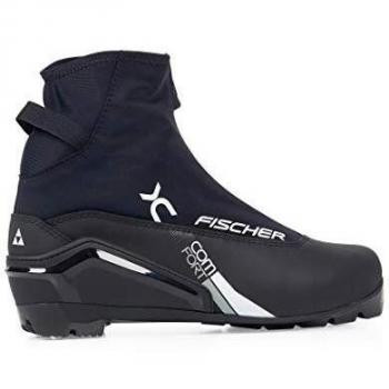 Fischer Sports Fischer XC Comfort-Botas de esquí de Fondo, Color, Talla 45, Unisex Adulto, Blanco/Negro