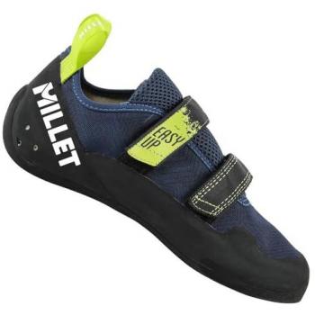 Pies de gato Millet Easy Up azul oscuro y verde lima - Talla 43.5